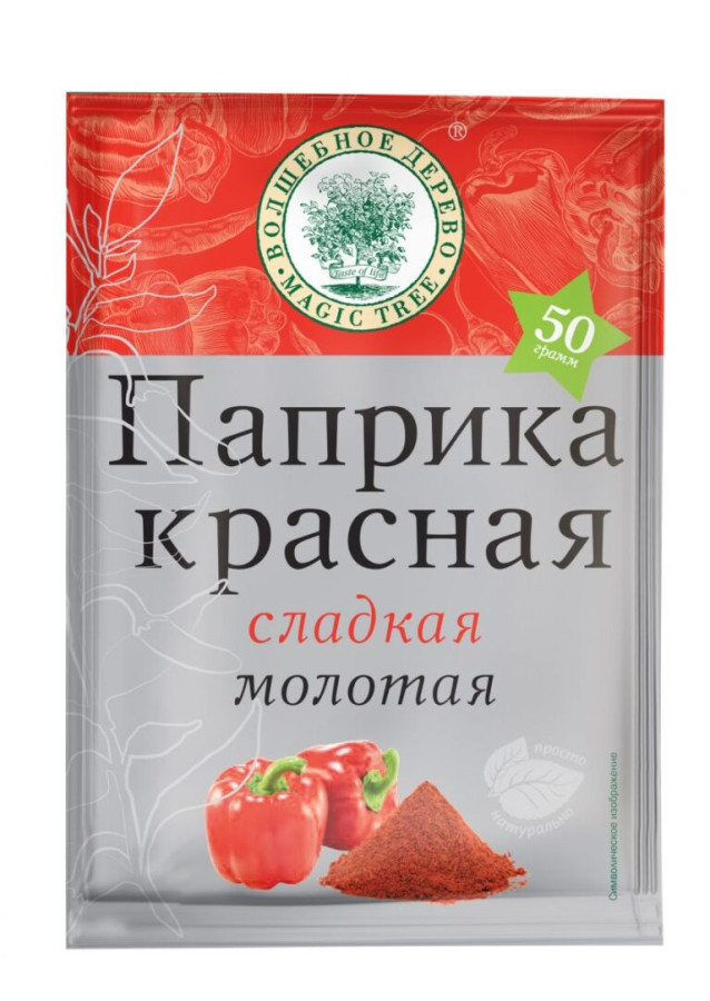 ВД Паприка красная сладкая молотая 50 г/24