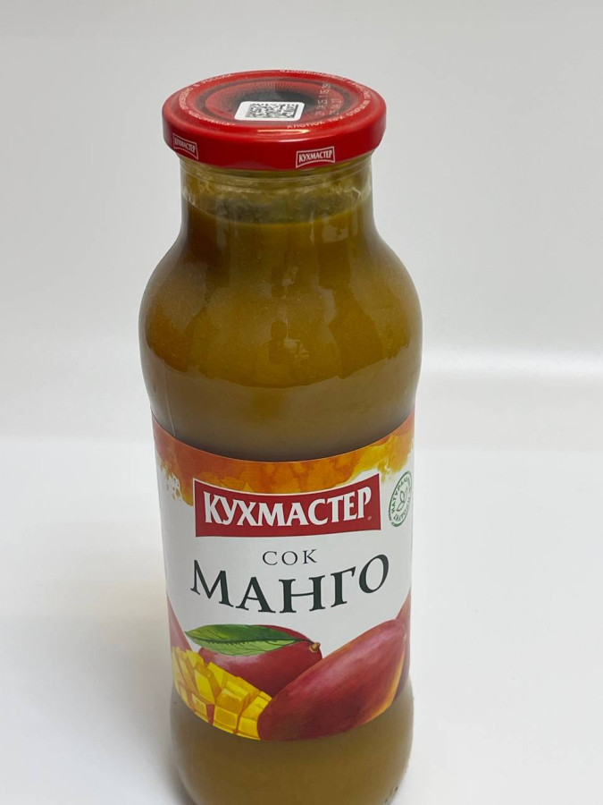 Сок КМ Манго с мякотью 0,68л