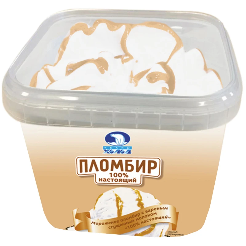 Пломбир с варен.сгущ.ведро,500гр.