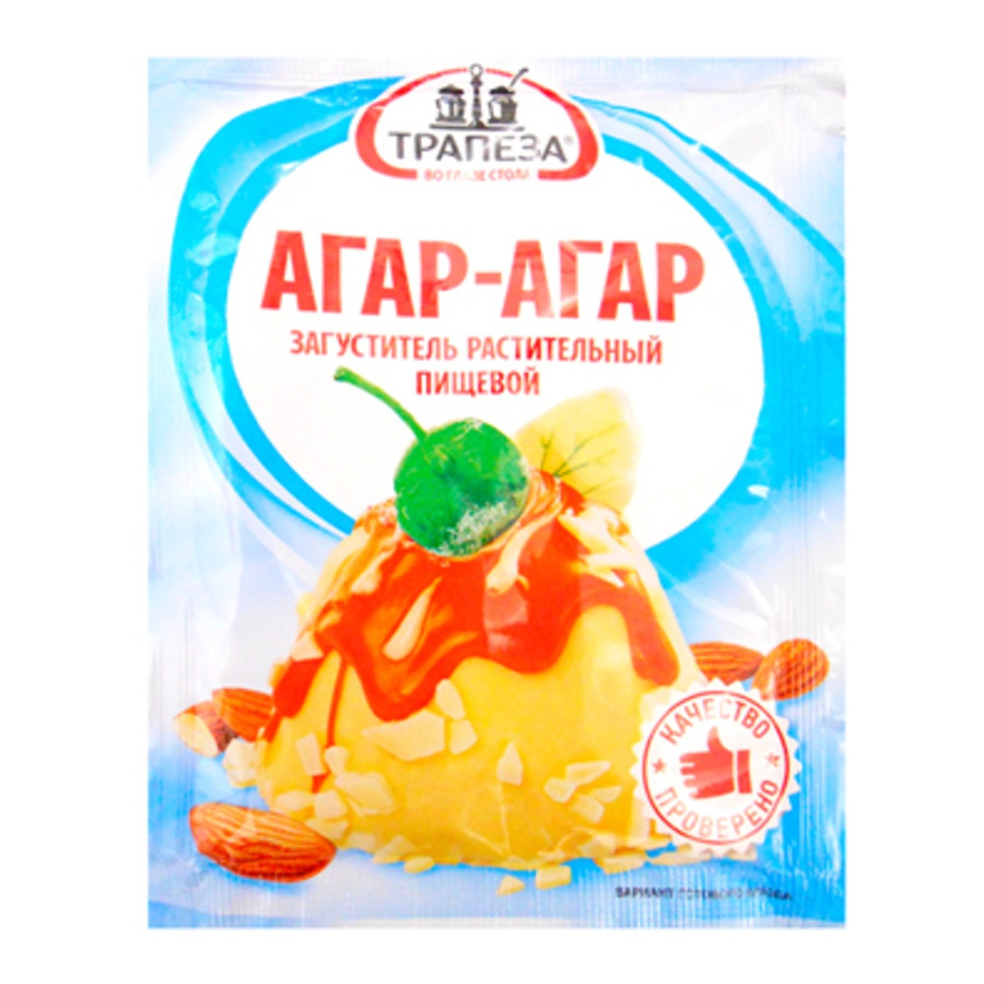 Агар-Агар натуральный растительный загуститель 10 г